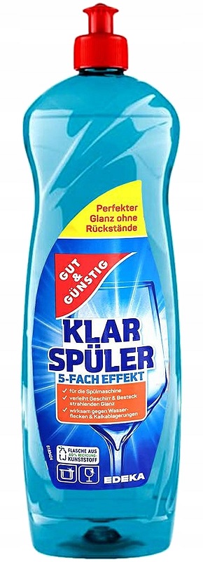 

G&g nabłyszczacz do zmywarki 1L Niemiecki