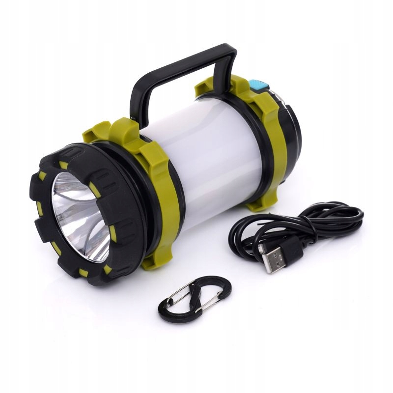 Lampka Lampa Turystyczna Biwakowa Pod Namiot Kemping 3W1 T6 Led KD1240