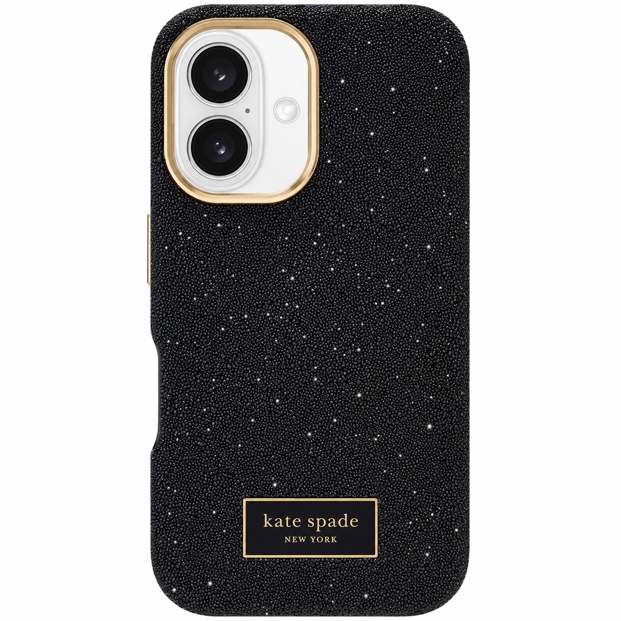 Etui Kate Spade Pave do iPhone 16 MagSafe Kobiece Kryształki Modne Nightfal