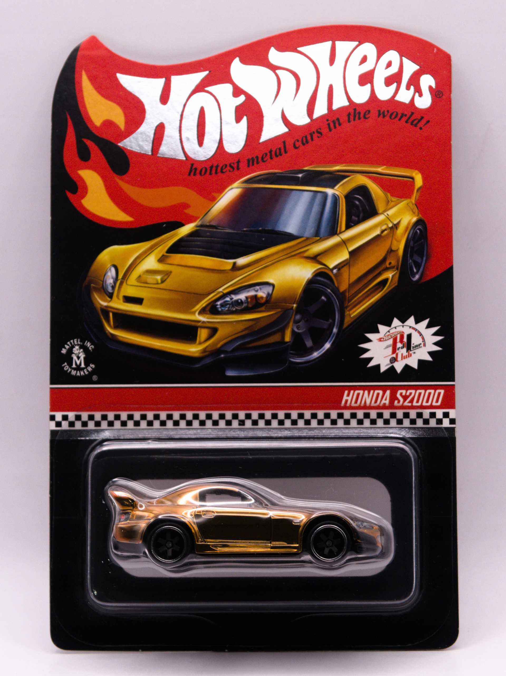 HOT WHEELS Red Line Club RLC Honda S2000 Orange Gold #372/10000