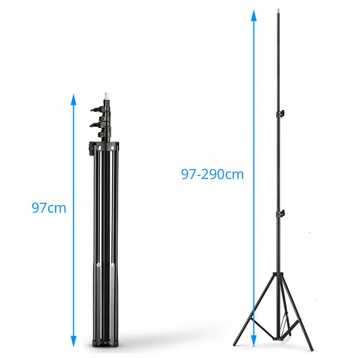 STUDYJNY STATYW OŚWIETLENIOWY A709 AIR 290cm 1/4 Typ statyw oświetleniowy