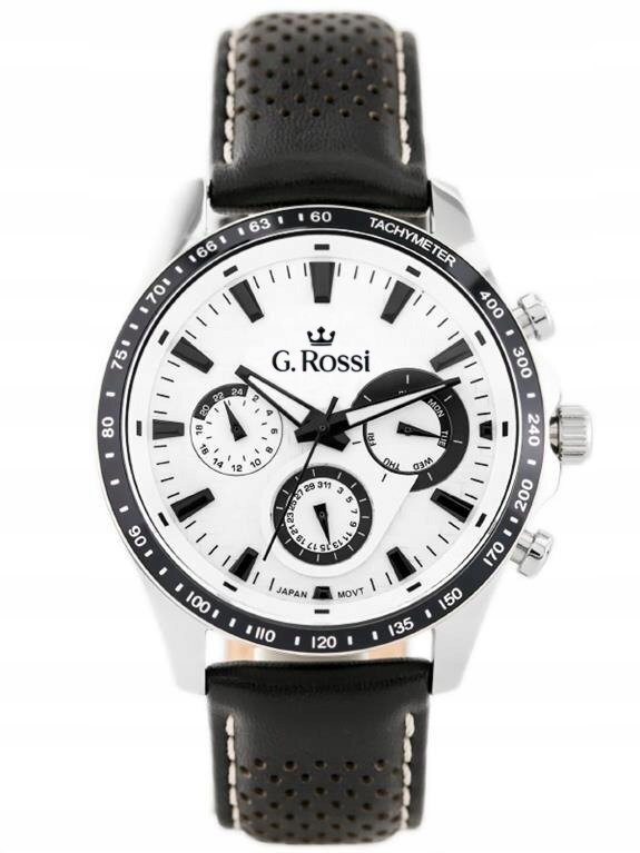 Pánské Hodinky G. Rossi S523A Premium (zg147a) Box Gravírování