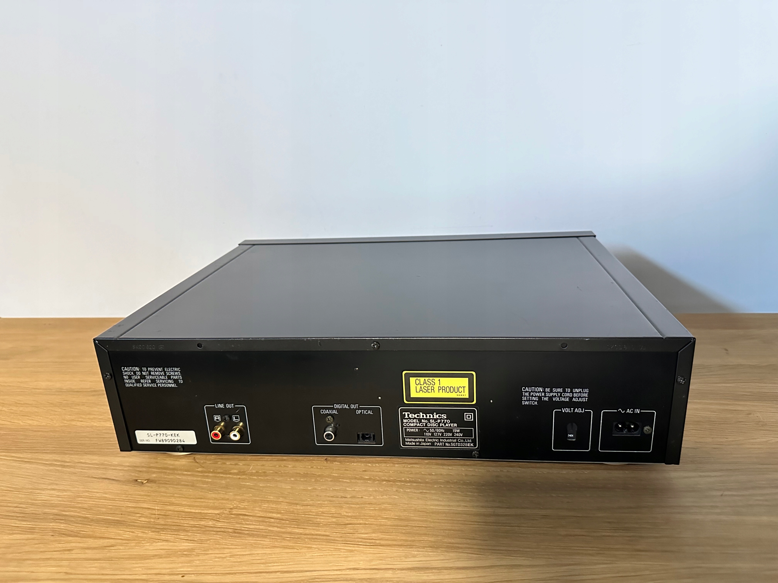 Technics sl-p770 проигрыватель cd kompakt топовый модель