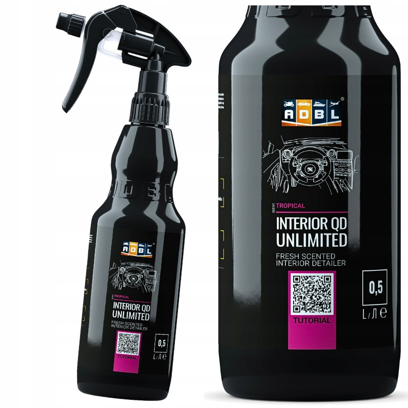 Adbl Qd Unlimited 0,5l quick detailer Środek do pielęgnacji wnętrza auta