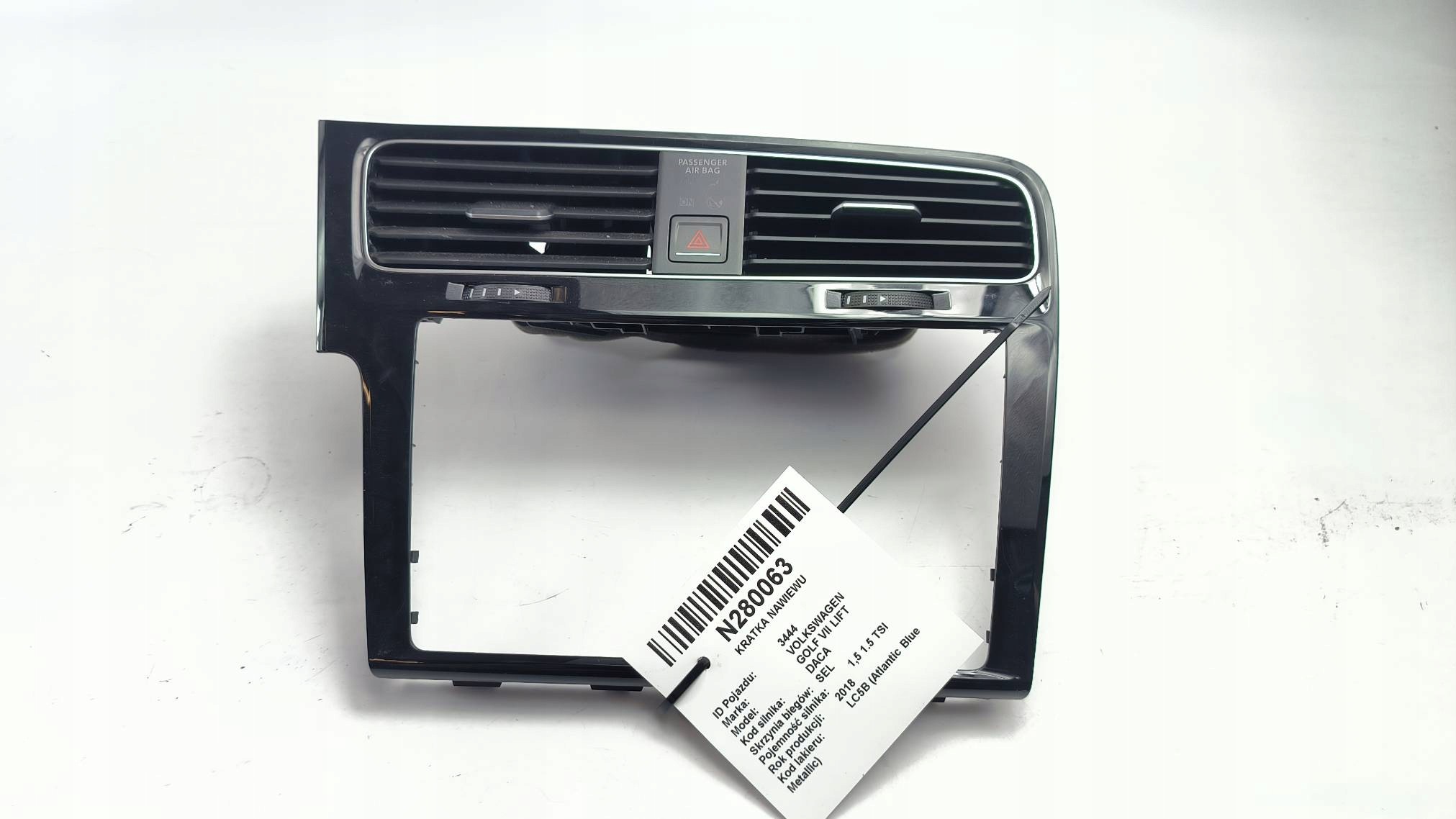 grid air conditioning devices 5G1815735C VOLKSWAGEN GOLF VII LIFT