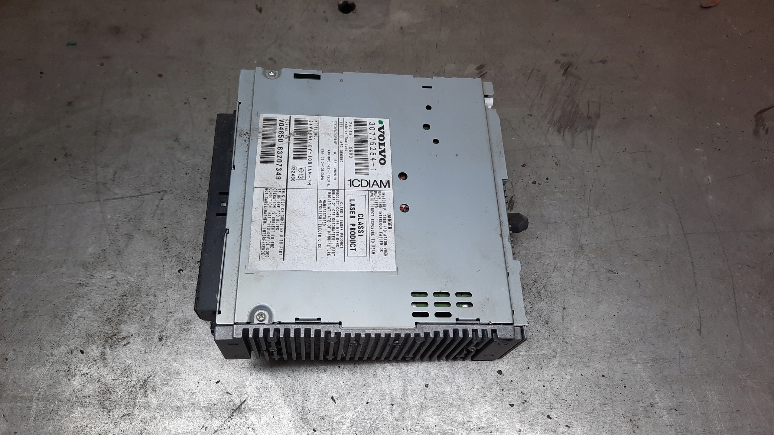 считыватель плит volvo V50 30775284-1