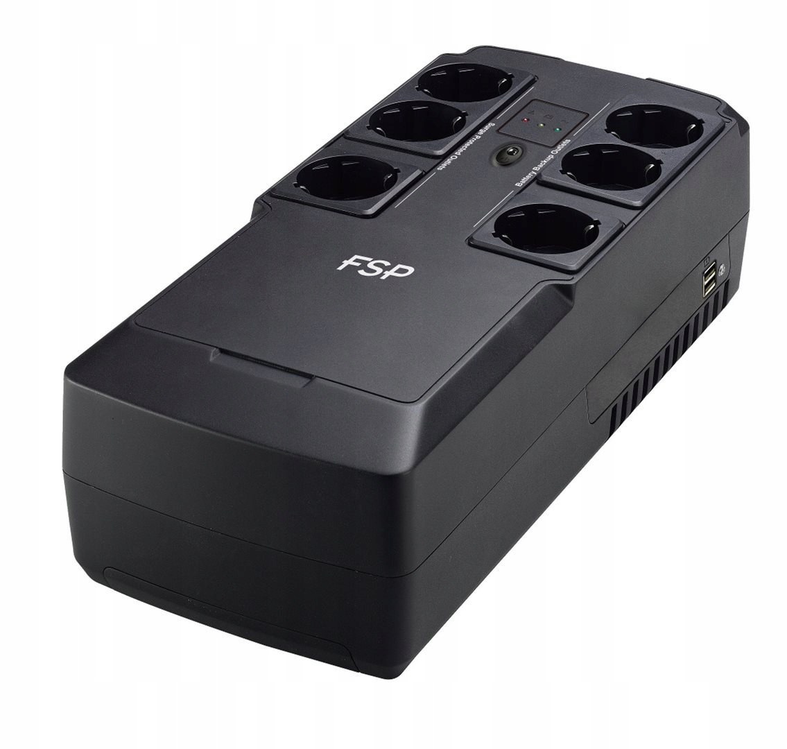 Fsp Ups NanoFit 600, 600 Va 360 W, 2xUSB power, Led, offline PPF3602301