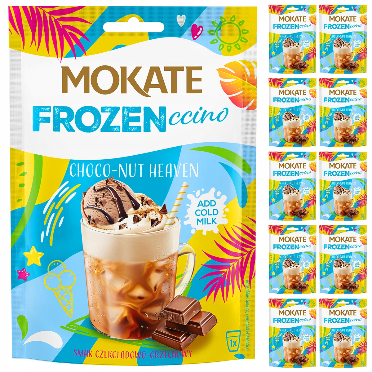 Levně 13x Mokate Frozencino Choco Nut 25 g