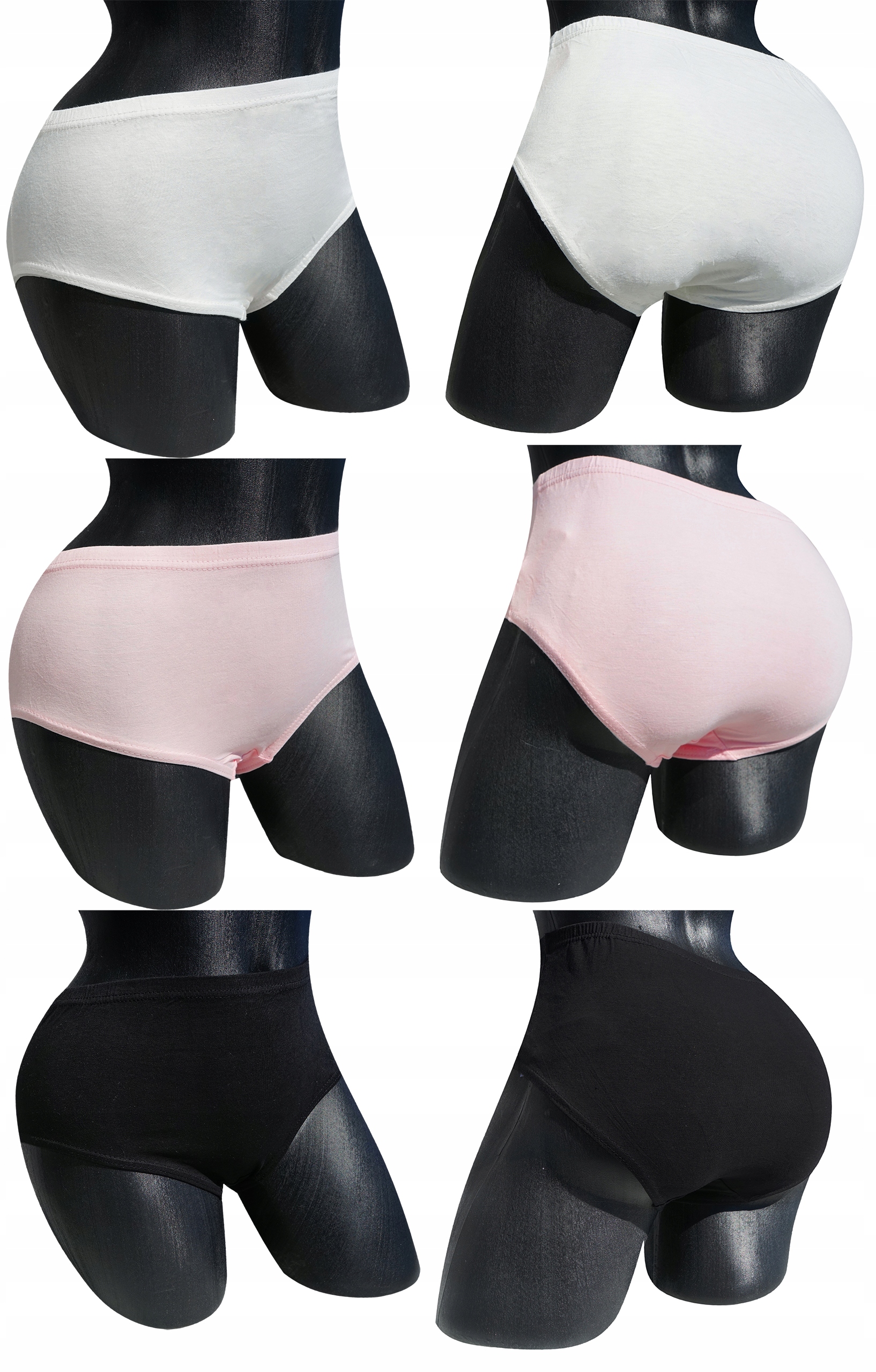 

Majtki Damskie Cotton World roz 3XL 3 szt