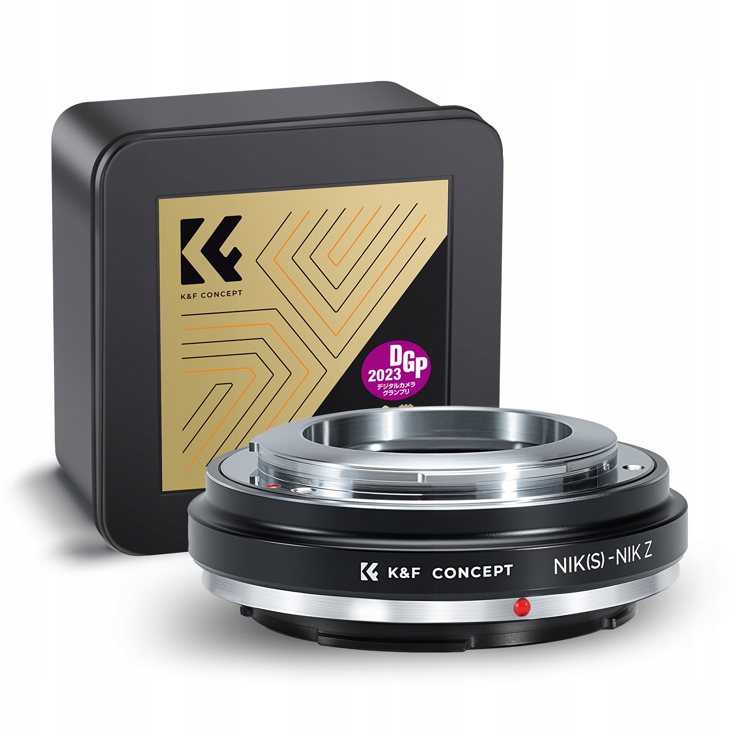 Redukce adaptéru K&f pro Nikon Z-mount na objektiv Nikkor Ai Ai-S Af-s