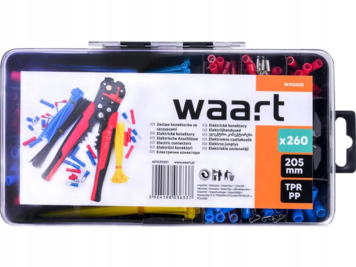 KONEKTORY Z KOSZULKĄ + SZCZYPCE, TRYTYTKI ZESTAW Marka inna