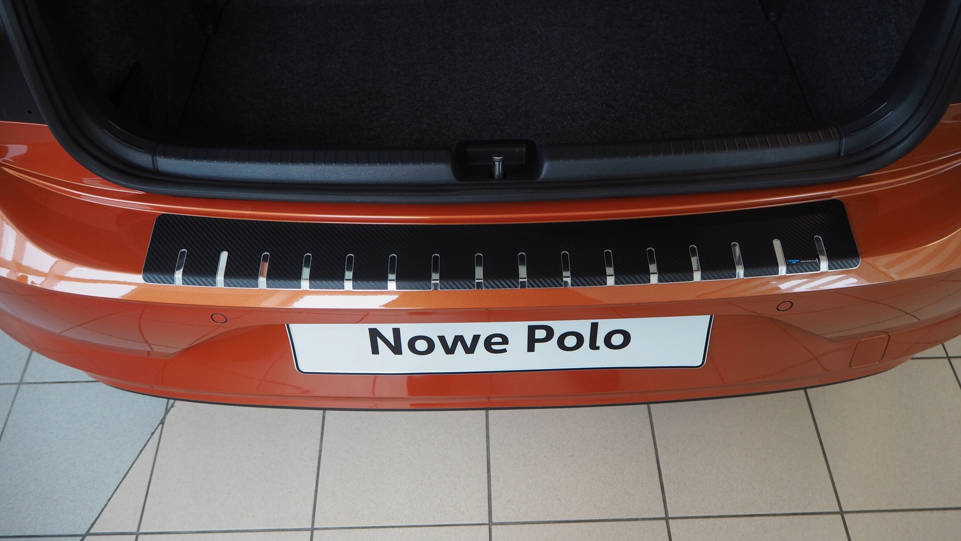 VOLKSWAGEN POLO VI 5D (HATCHBACK) 2017- NAKŁADKA LISTWA NA ZDERZAK Producent Alu-frost