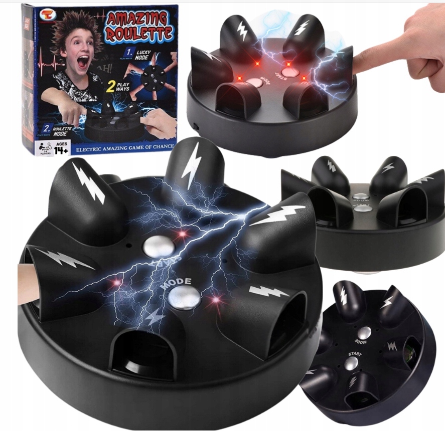 ЭЛЕКТРОННАЯ ИГРА РУЛЕТКА ДЕТЕКТОР ЛЖИ ВОПИЮЩИЙ ШОК ПОЛИГРАФ ВЕЧЕРИНКА