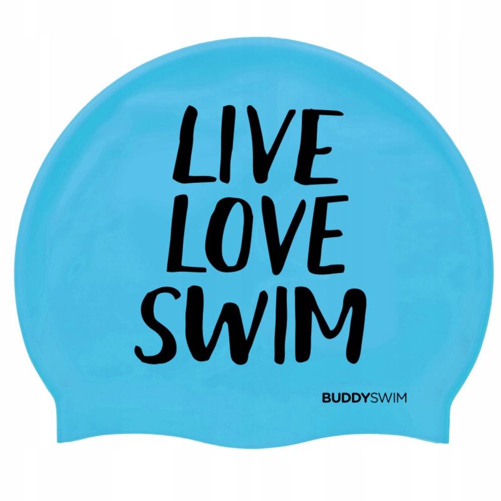 BuddySwim Czepek silikonowy Lls Niebieski