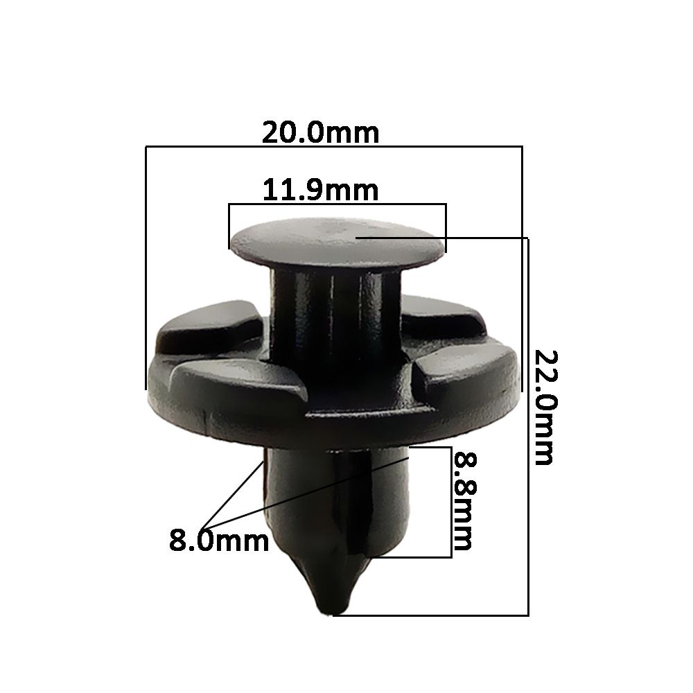 

Kołki spinki 50 uniwersalne 8.0 mm uniwersalne