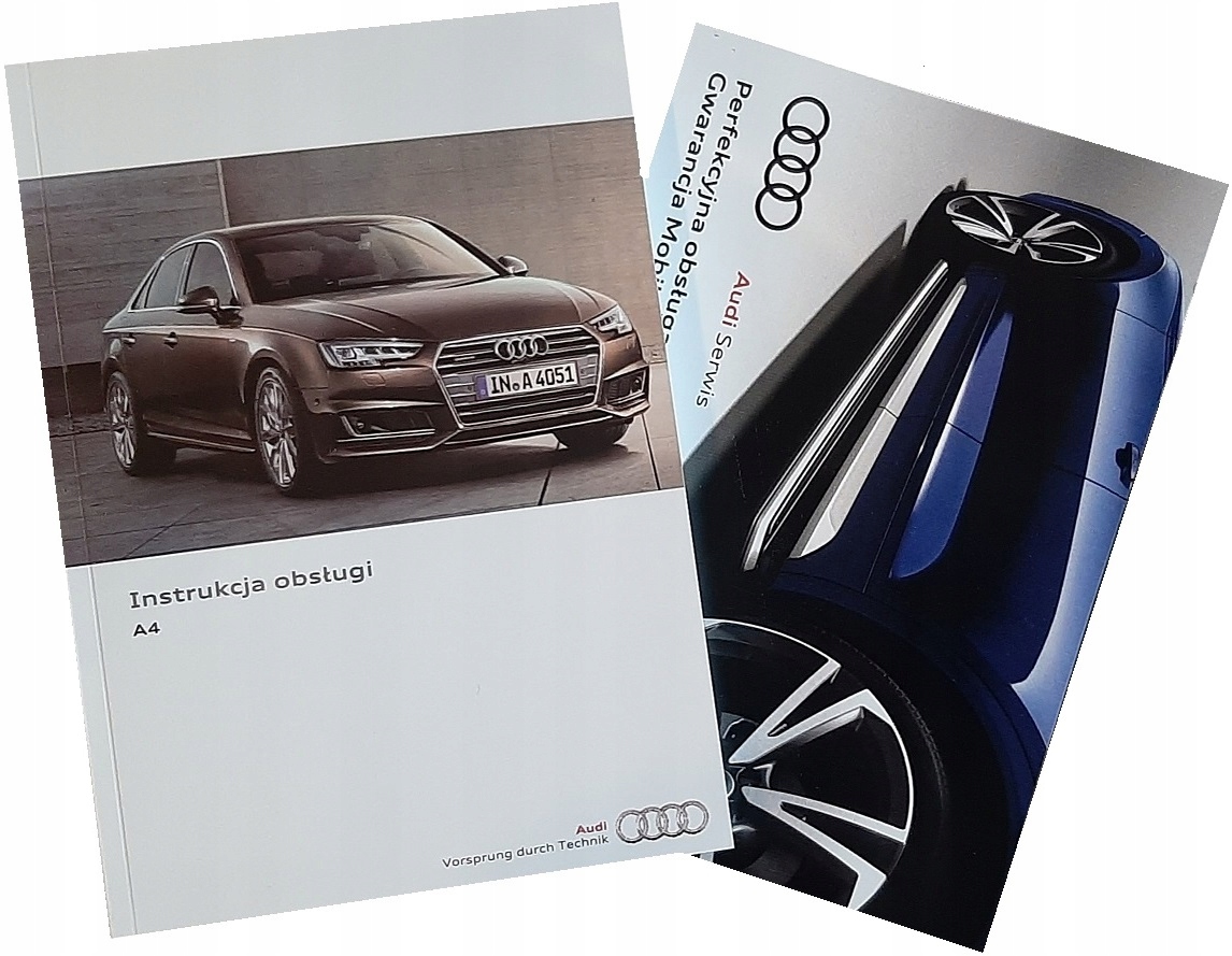 AUDI A4 B9 польское руководство по эксплуатации 2015-2019..