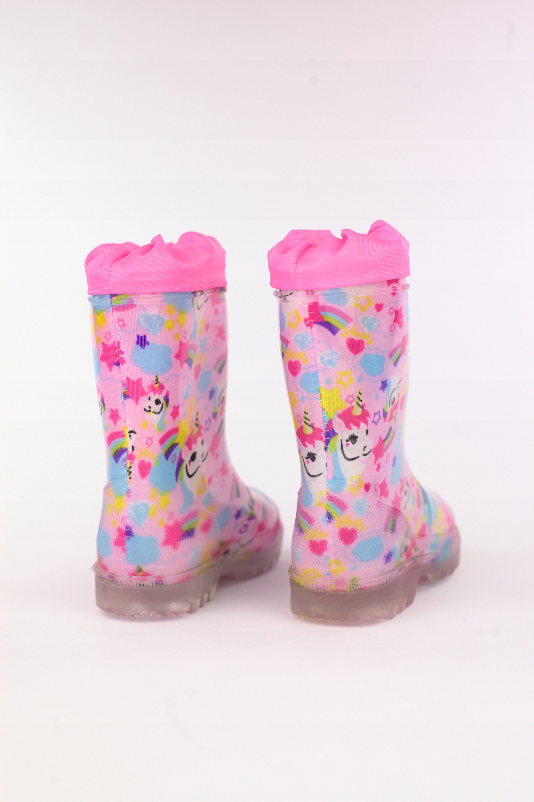 KALOSZE dziecięce GUMOWCE botki WOJTYŁKO róż (31) Płeć dziewczynki