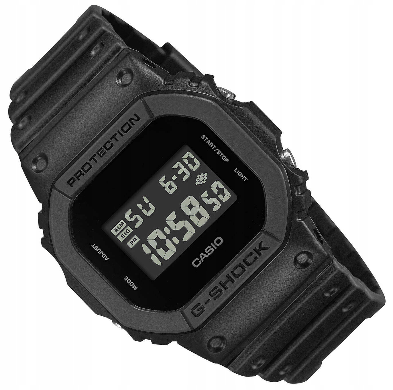 Černé Odolné Sportovní Hodinky Casio G-shock DW-5600UBB -1ER Kostka