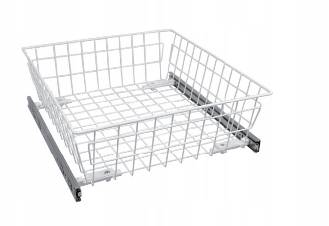 

Szuflada Kosz MD 600/200 Biała Pełny Wysuw 60 H200