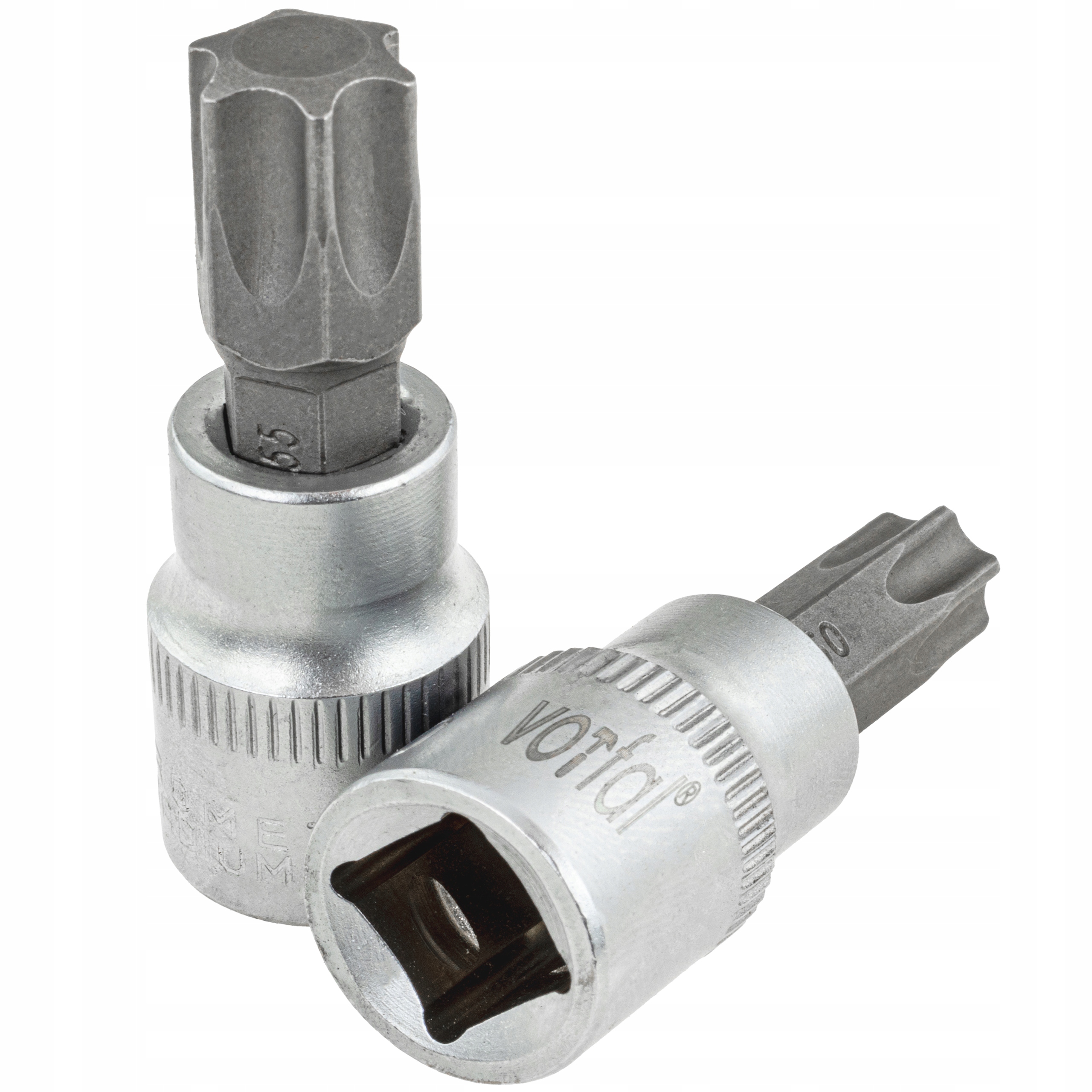 ZESTAW NASADEK TRZPIENIOWYCH TORX 1/4 3/8 T8-T55 NA LISTWIE SZYNIE Kod producenta V08058