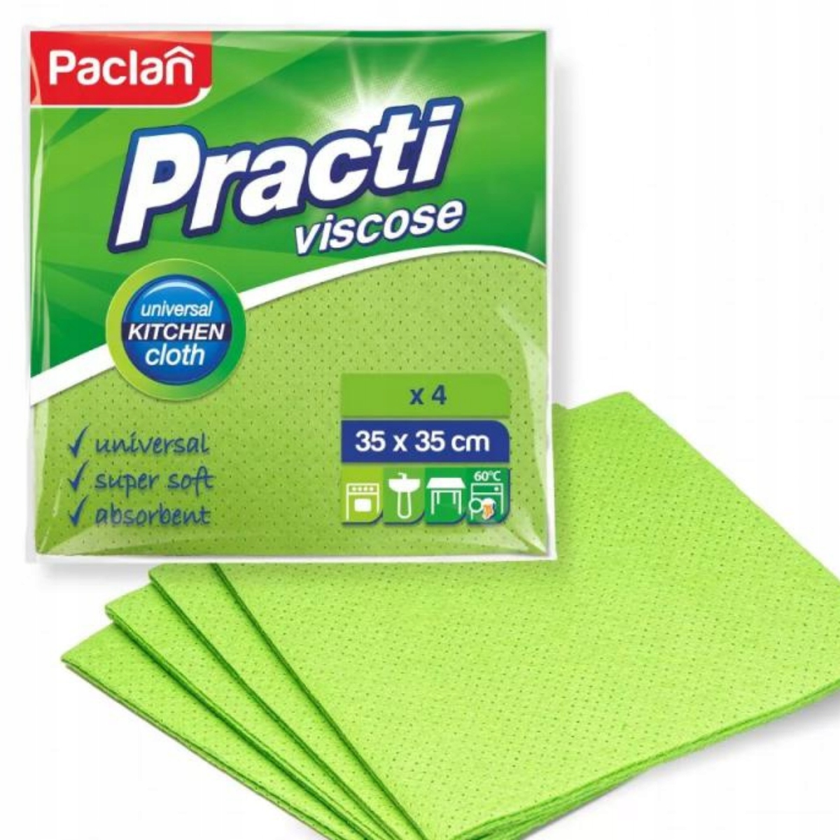 

Ścierka Uniwersalna Zestaw Z Wiskozy Komplet 4szt