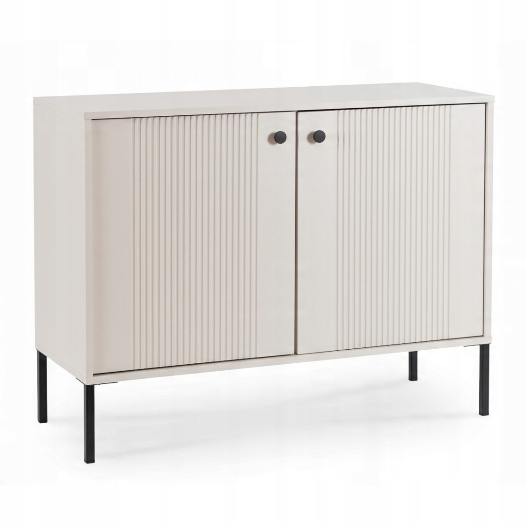 Komoda Malá Kašmír Ryflovaná Moderní Do Ložnice Obývacího Pokoje Soft 104