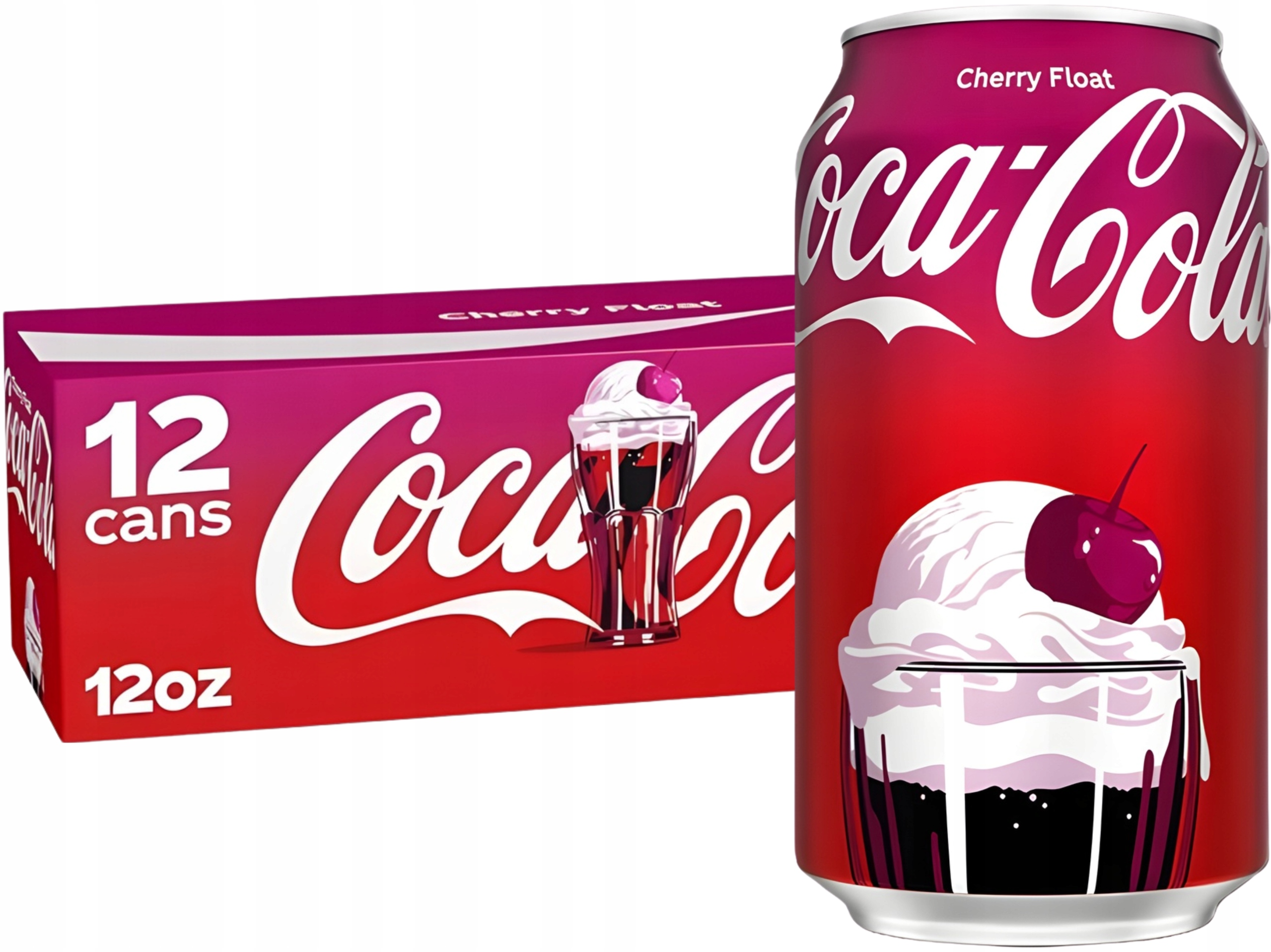 Coca-cola Cherry Float Usa 12×355ml