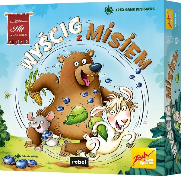 

Wyścig Z Misiem Rodzinna Gra Planszowa