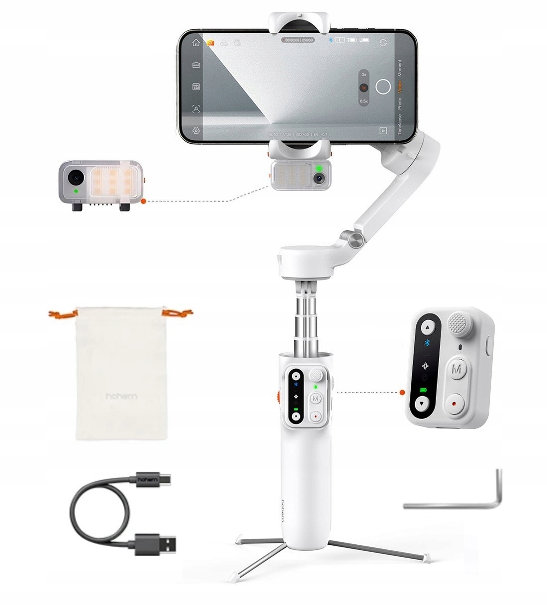 HOHEM PROFESJONALNY STABILIZATOR RĘCZNY GIMBAL DO APARATU ISTEADY V3