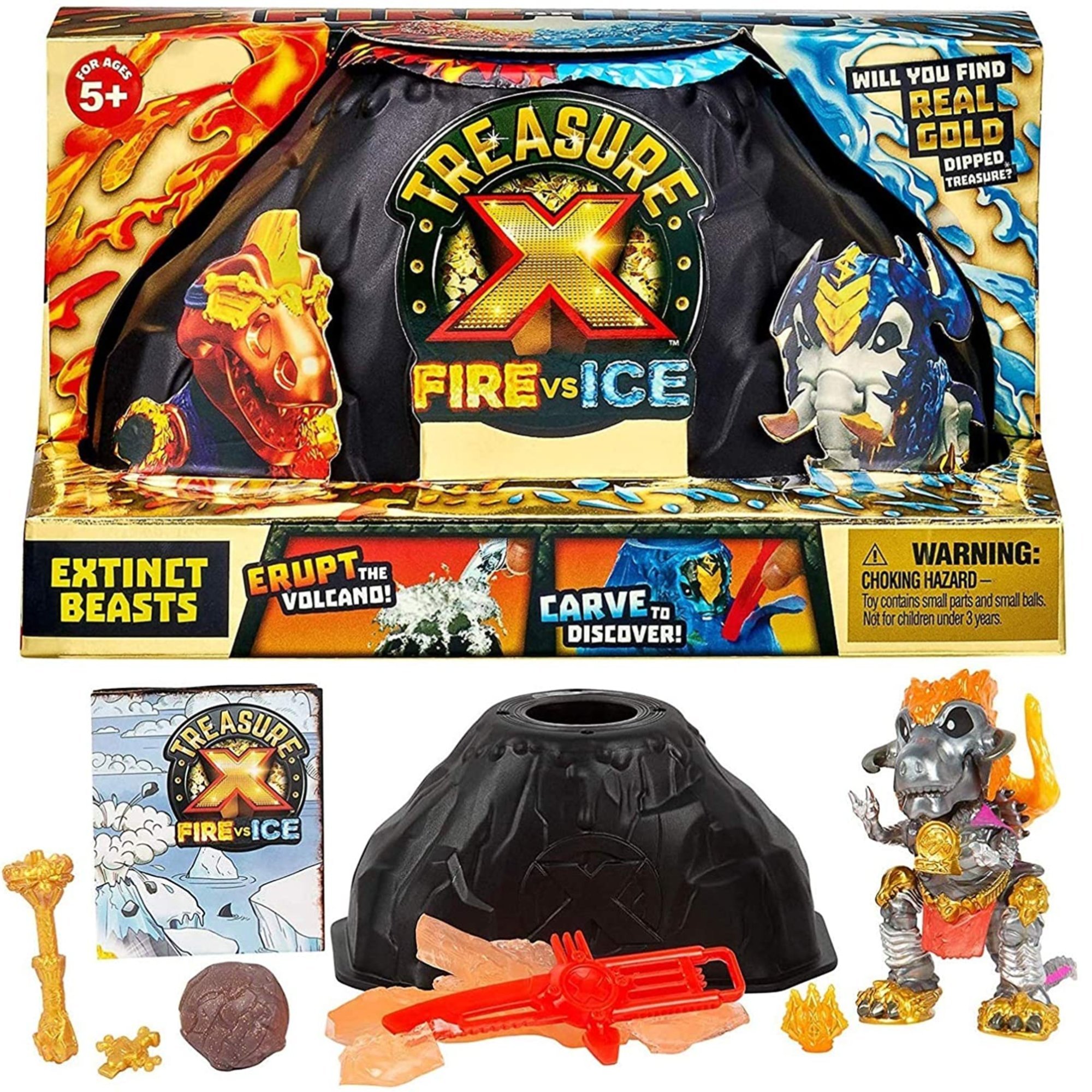 

Figurka Treasure X Fire Vs Ice Wymarła Bestia S4