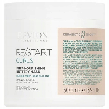 Revlon Restart Curls Nourishing maska na vlasy 500 ml pro kadeře