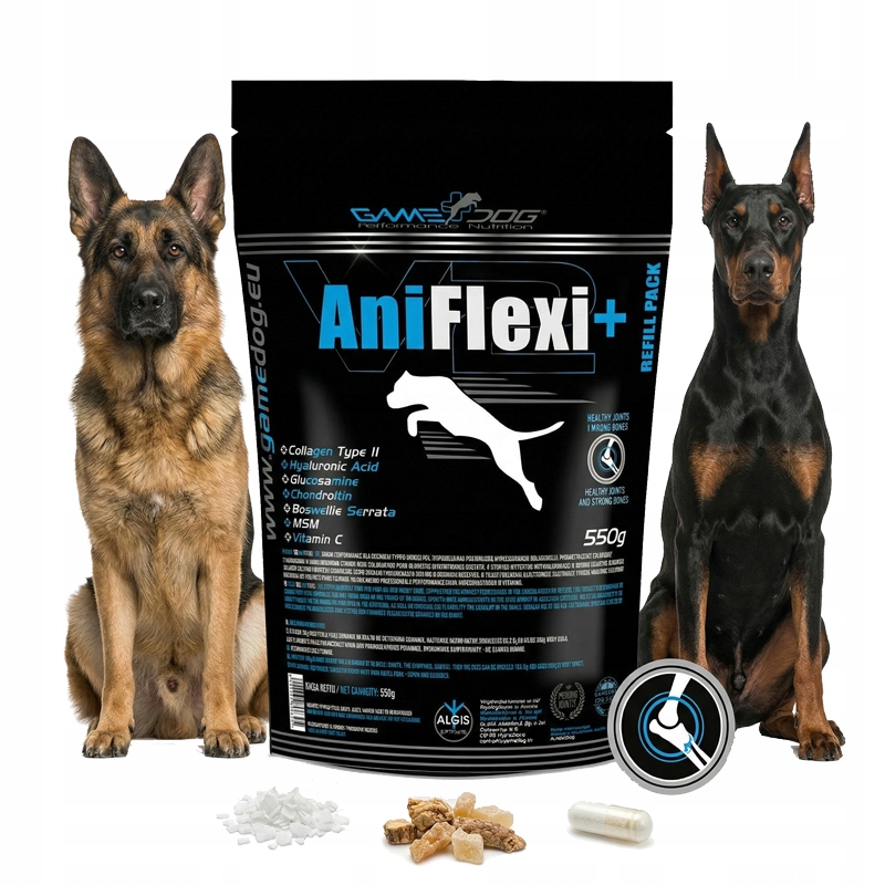 Game Dog Aniflexi V2 550G Refill Pack Msm Na Stawy Glukozamina Kolagen
