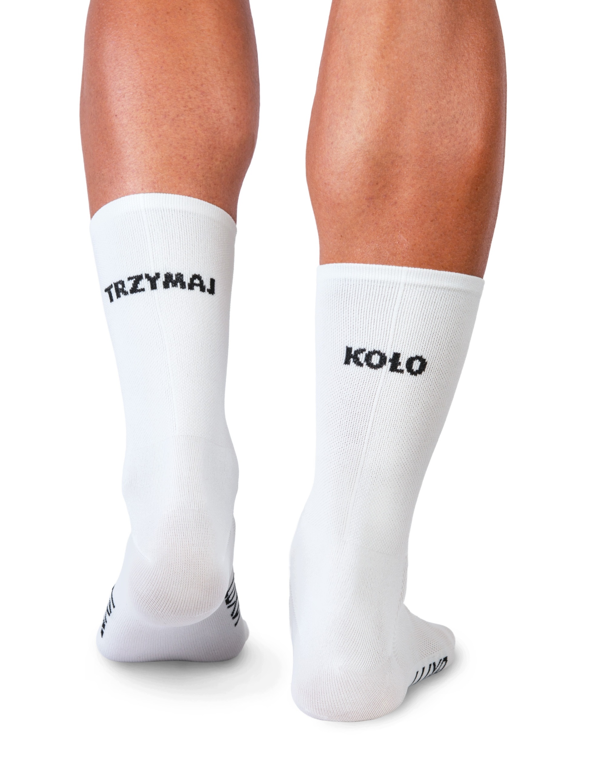 Skarpety Kolarskie Luxa Trzymaj Koło White 36-41