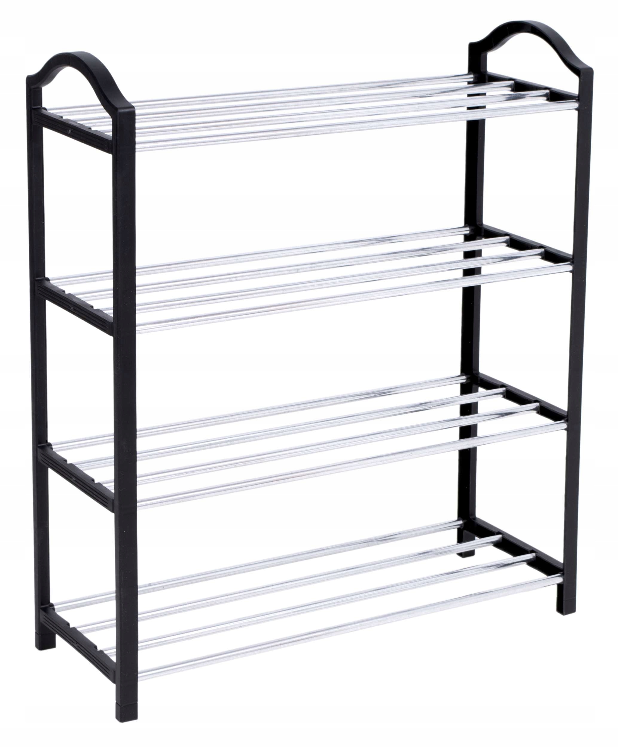 PÓŁKA STOJAK REGAŁ SZAFKA NA BUTY OBUWIE ORGANIZER DO PRZEDPOKOJU 4 POZIOMY Szerokość mebla 52 cm