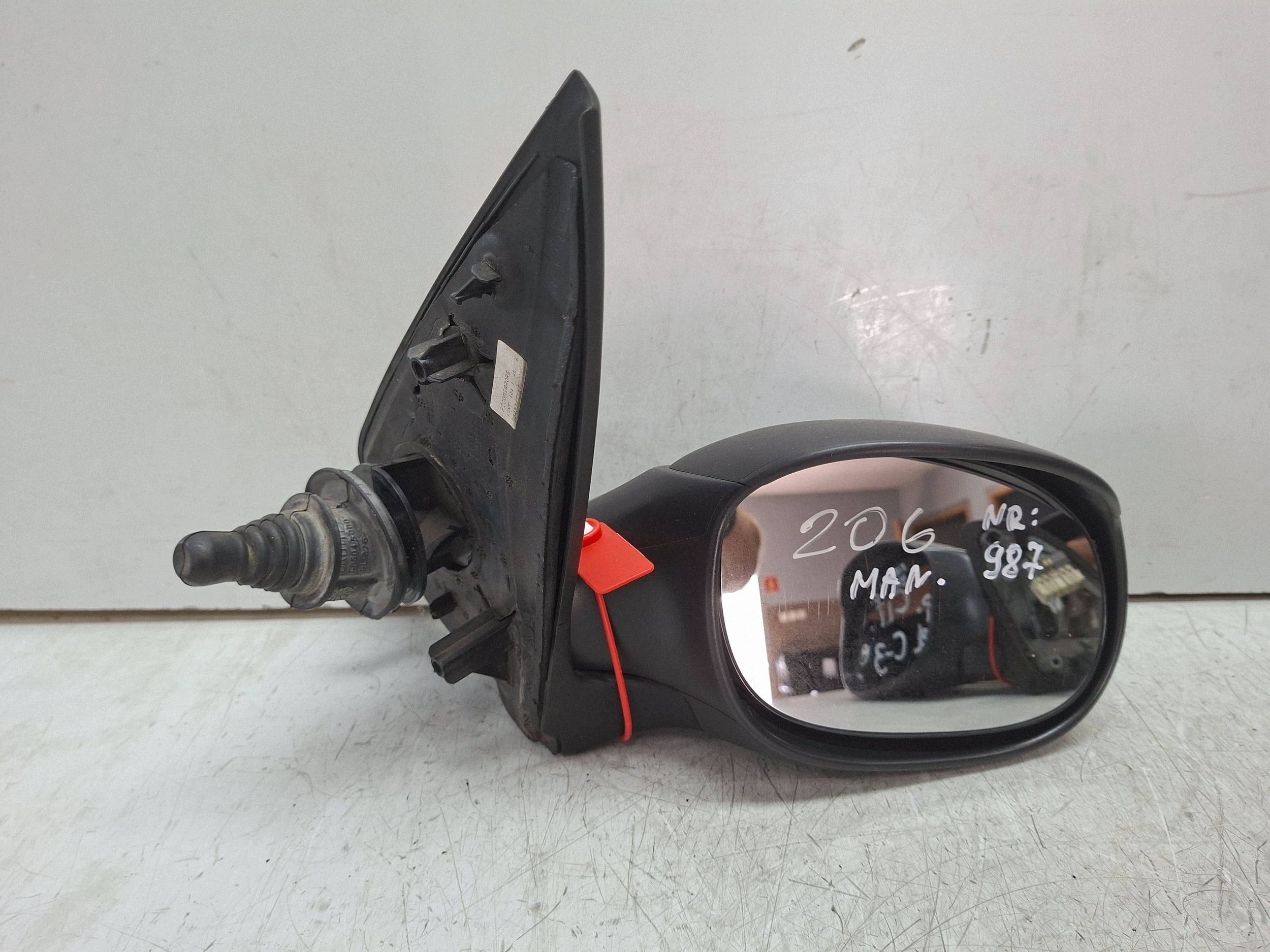 mirror right manually PEUGEOT 206 1998