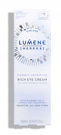 Lumene Nordic Sensitive Bohatý krém pod oči 15 ml