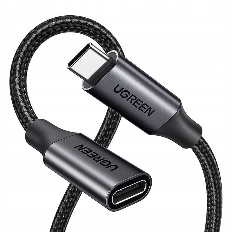 Przedłużacz Kabla Przewodu Usb-c Do Usb-c 3.2 Quick Charge 100W 1M Ugreen