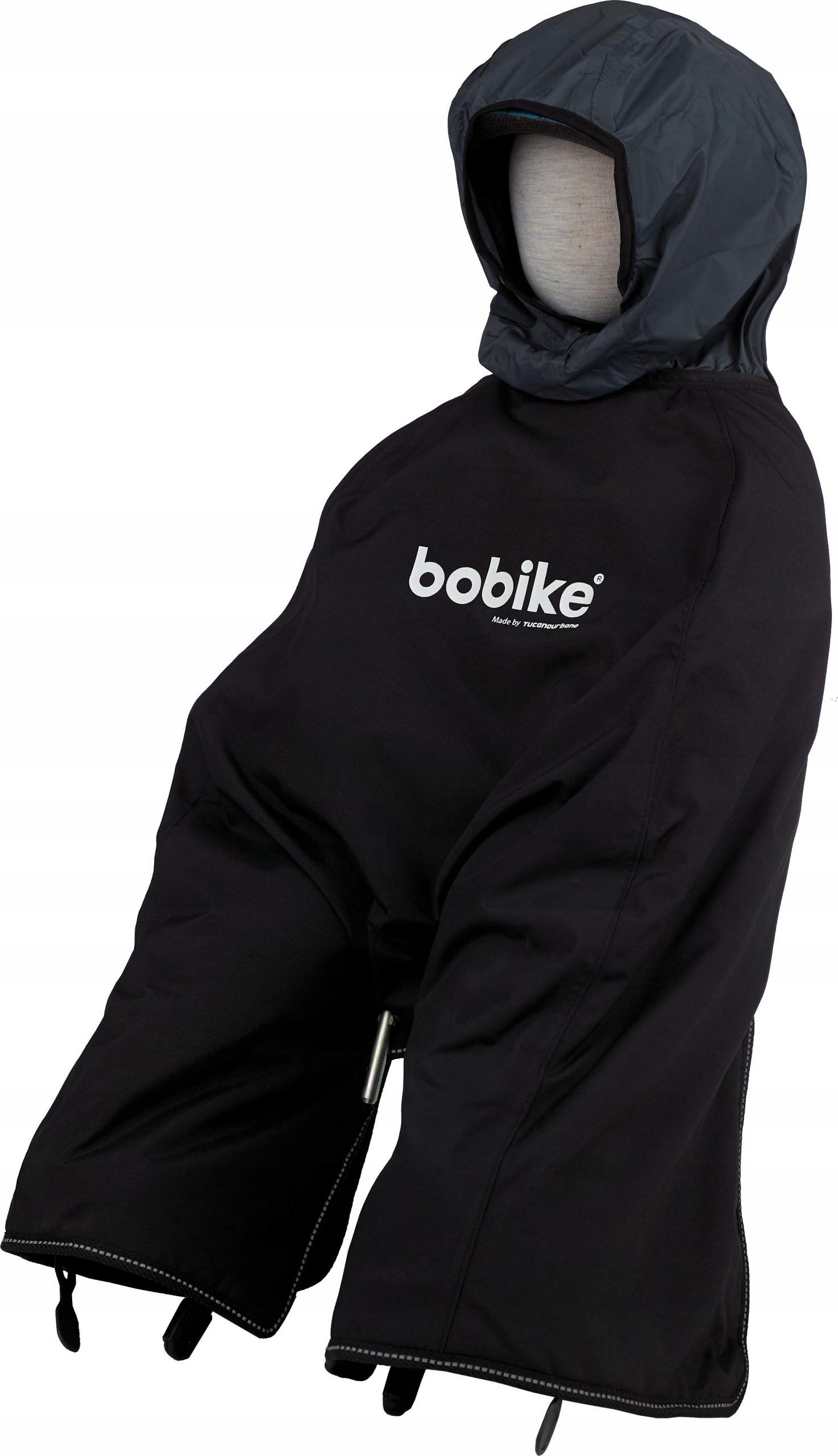 Bobike Pončo Tepelná pelerína voděodolná pro cyklistickou sedačku