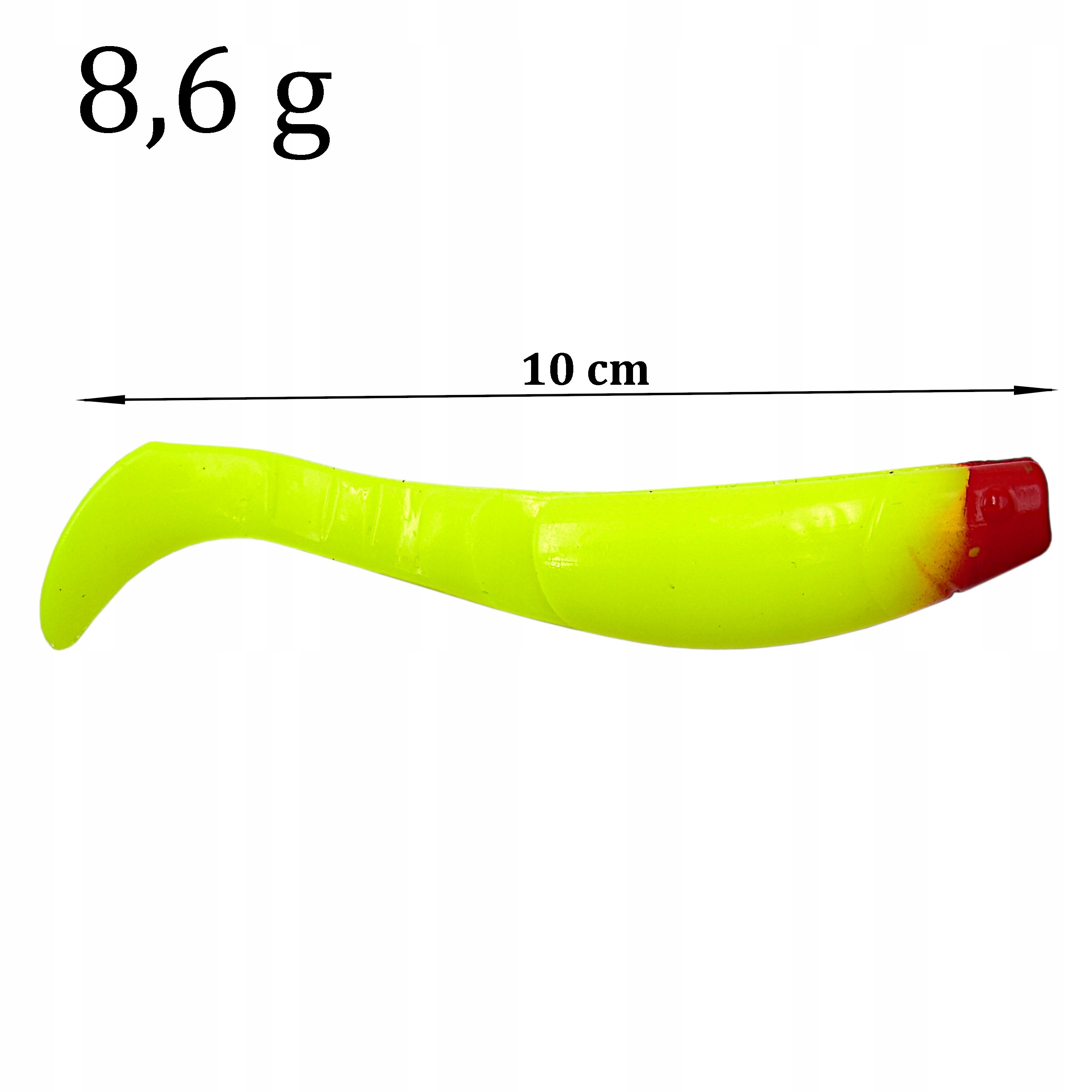 GUMA Kopyto 10 cm / 8,6 g na szczupaka okonia Marka MF