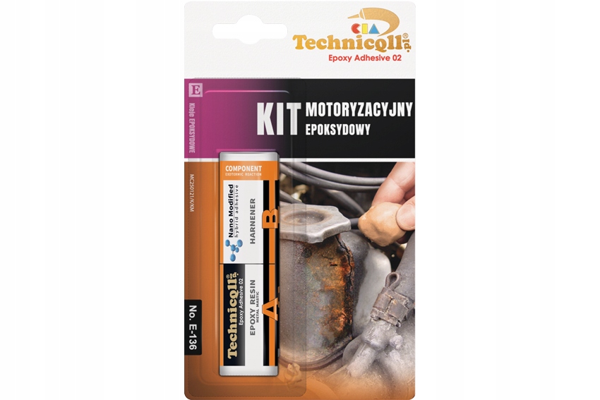 

Kit Motoryzacyjny Epoksydowy 35g Do Baków Chłodnic