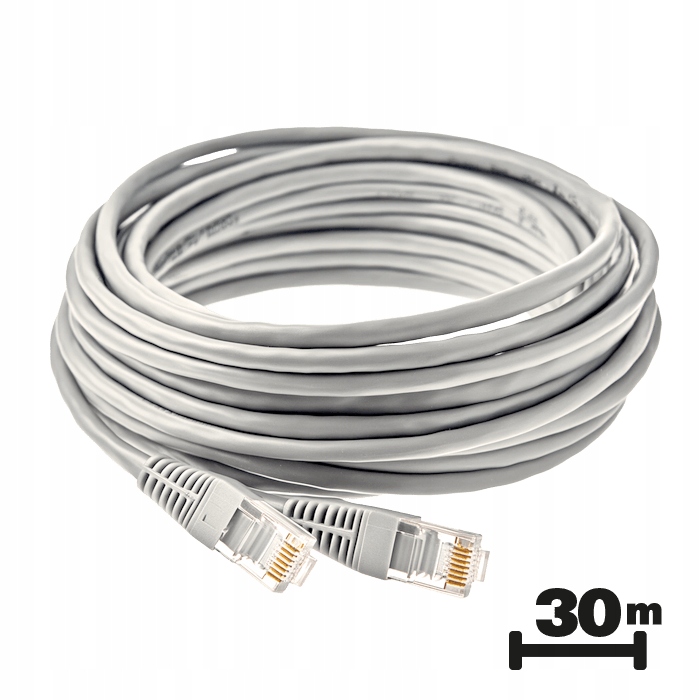 Sodrott LAN internet kábel Rj45 30m méter CAT5 Gyártó Conotech