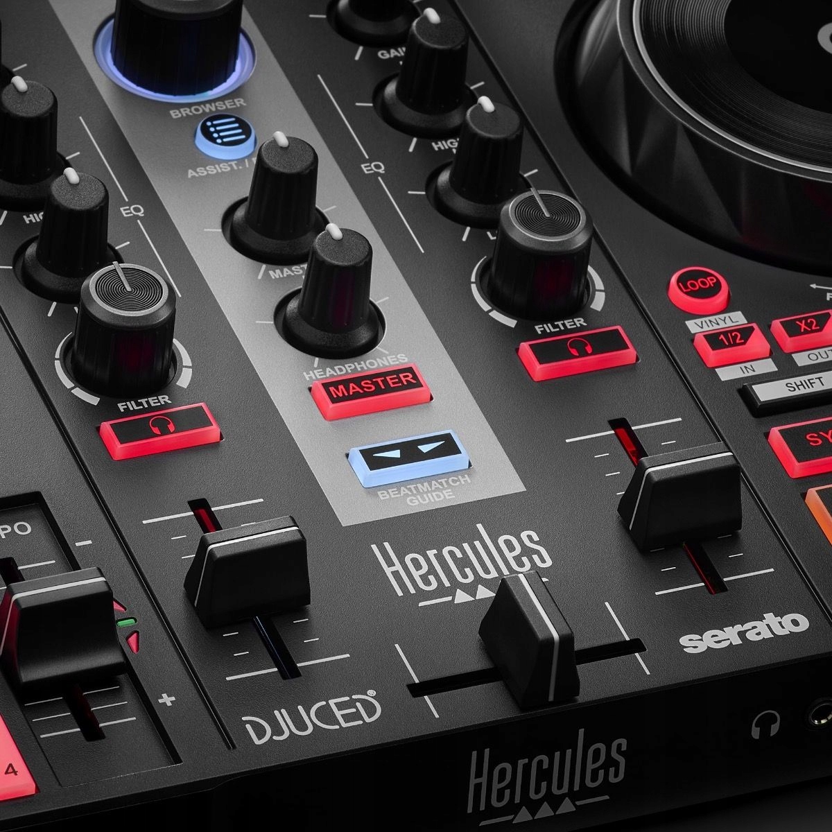 Hercules DJControl Inpulse 200 MK2 - Kontroler DJ + GRATIS "Tajniki DJingu" Marka Hercules