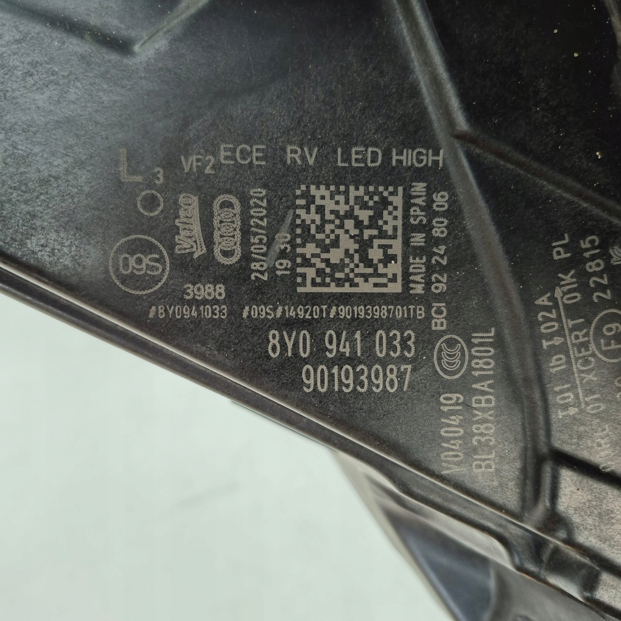 AUDI A3 8Y 8Y0 20- light left front front FULL LED MATRIX 8Y0941033