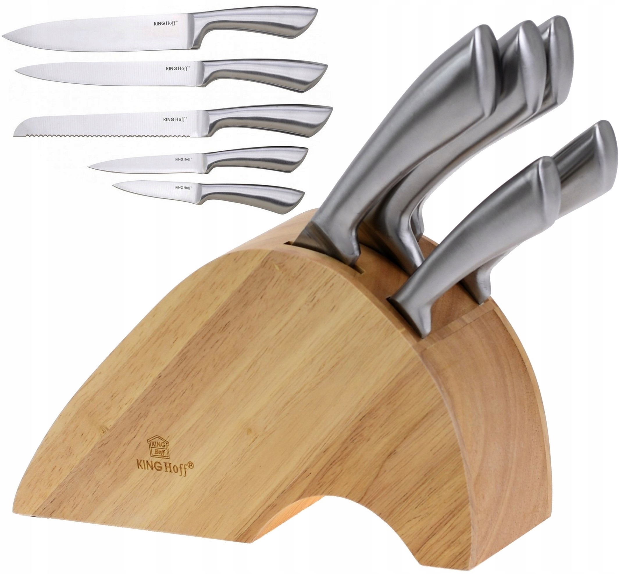 

Zestaw Noży Blok Stojak Noże Kuchenne Stalowe Nóż