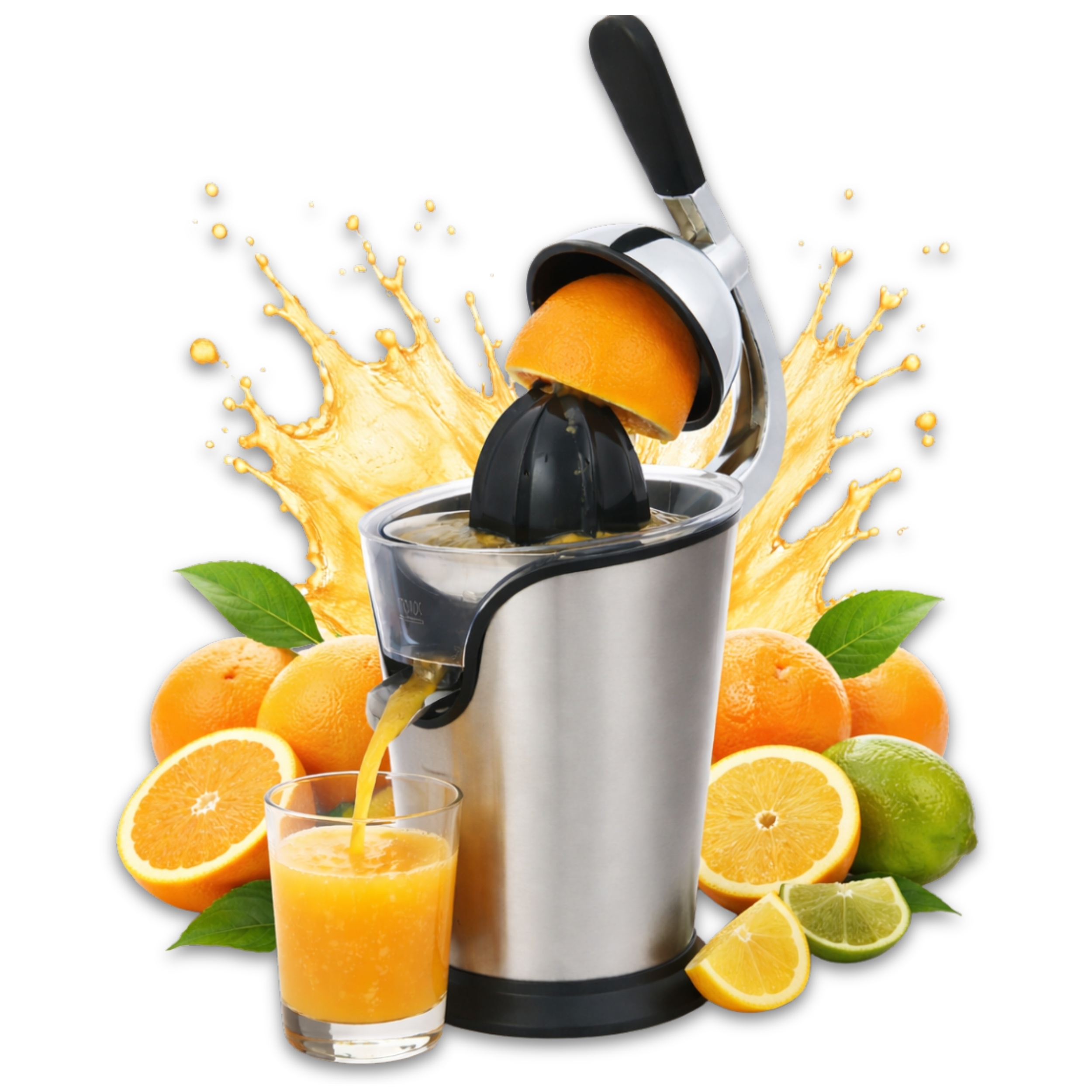 Elektrický Lis Na Citrusy A Šťávy S Profesionálním Automatem Na Ovoce 500 W