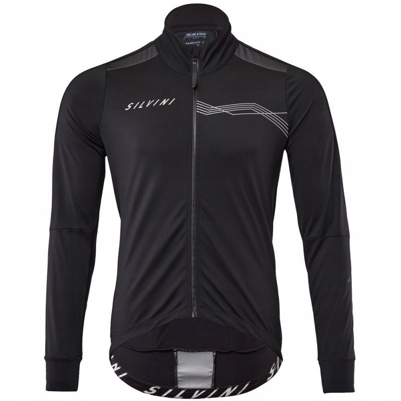 Silvini Pánská bunda Ghisallo MJ2129 černo-bílá, velikost Xs