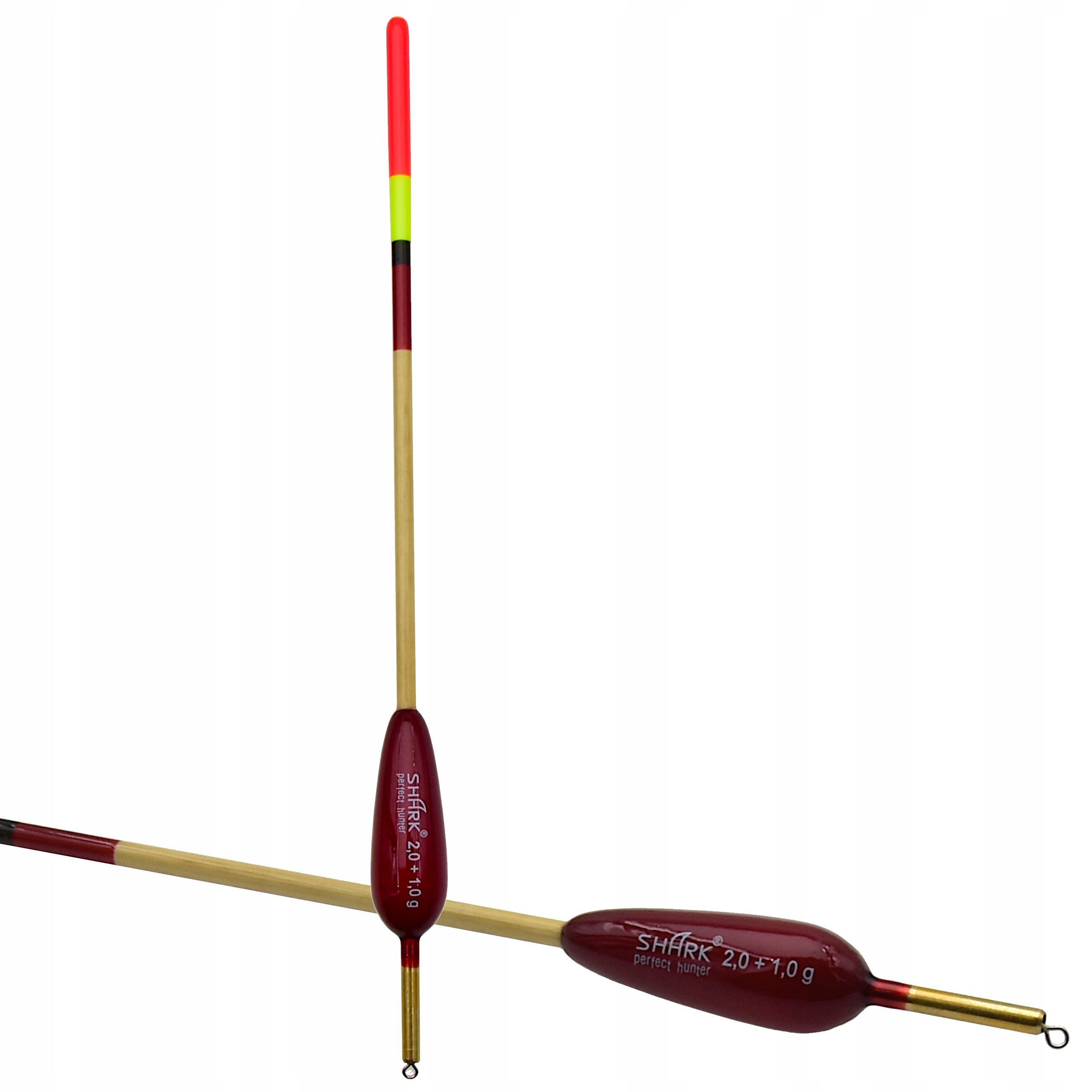 Waggler Spławik Przelotowy Z Balsy 2,0+1,0 g 18 cm obciążenie stałe