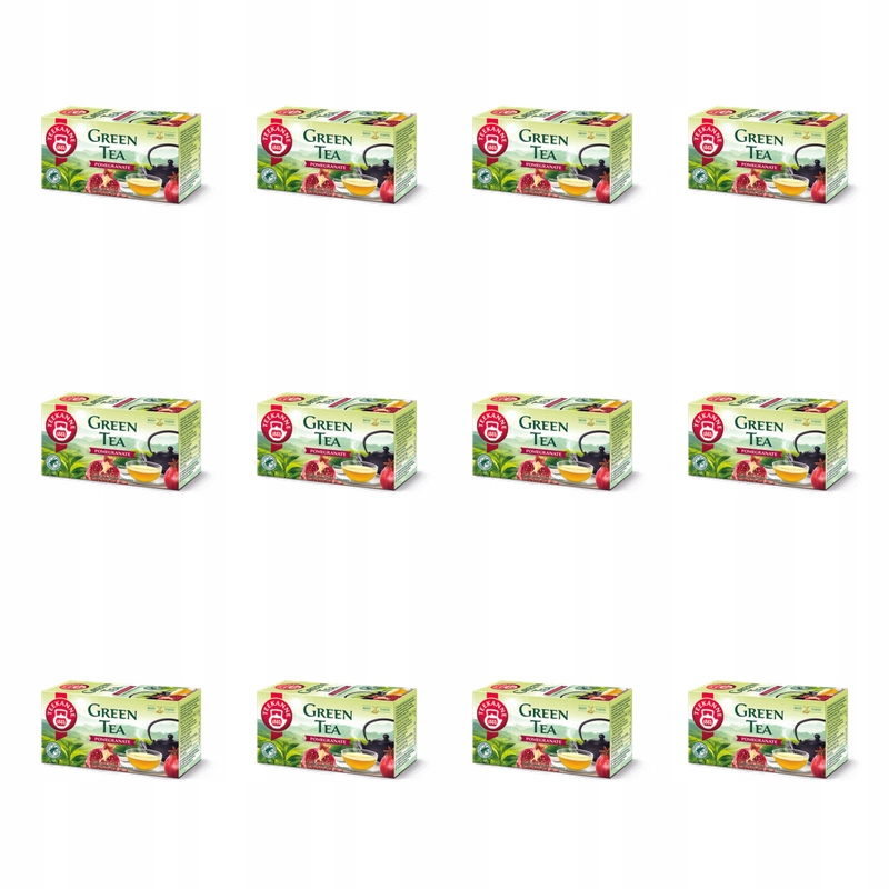 Čaj zelený Teekanne Green Tea Pomegranate 20 x 1,75 g X12