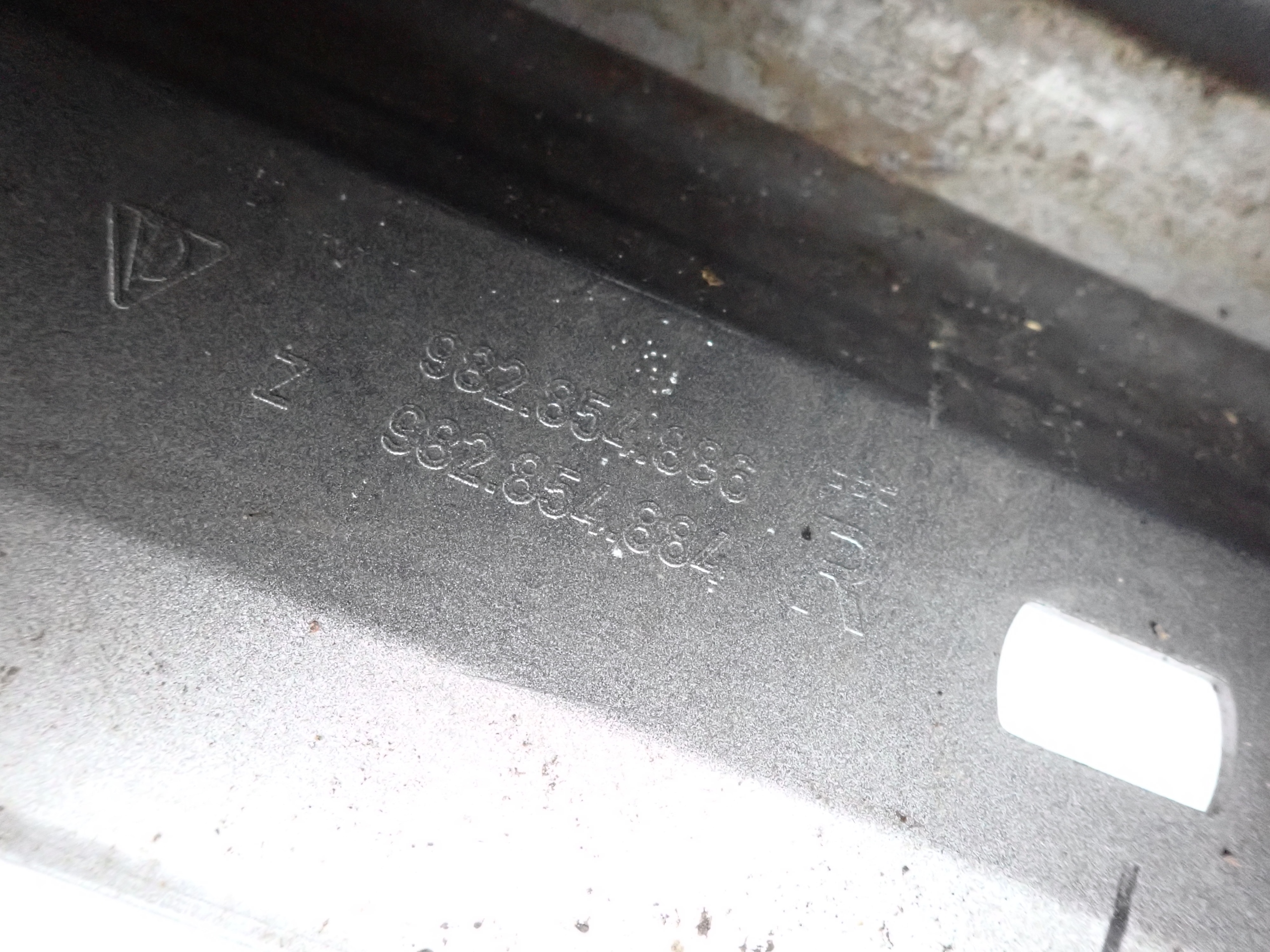 PORSCHE CAYMAN BOXSTER 16- moulding threshold right threshold right 982854886