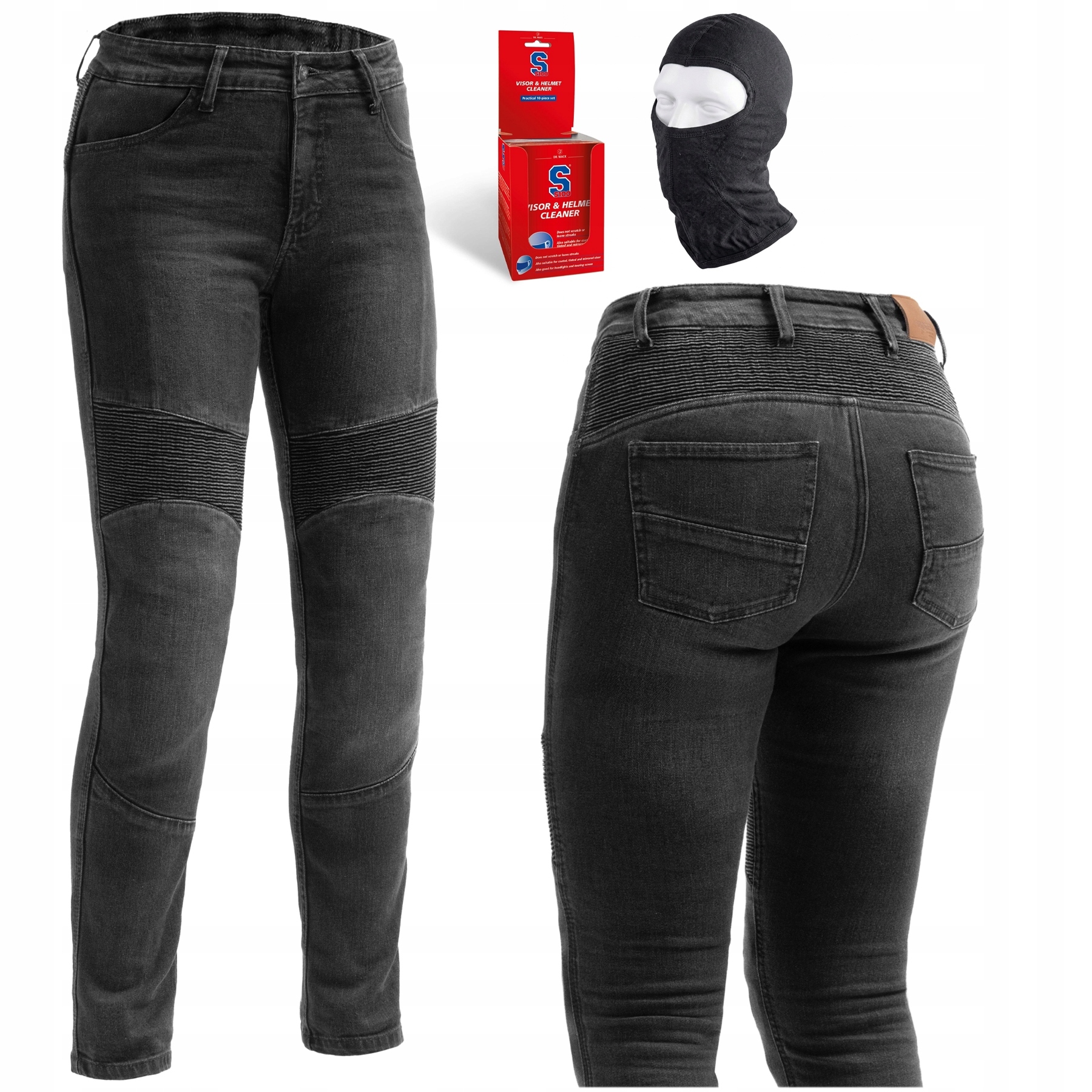 Motocyklové nohavice Broger Aura Ce Aa dámske slim-fit Aa aramid Darčeky